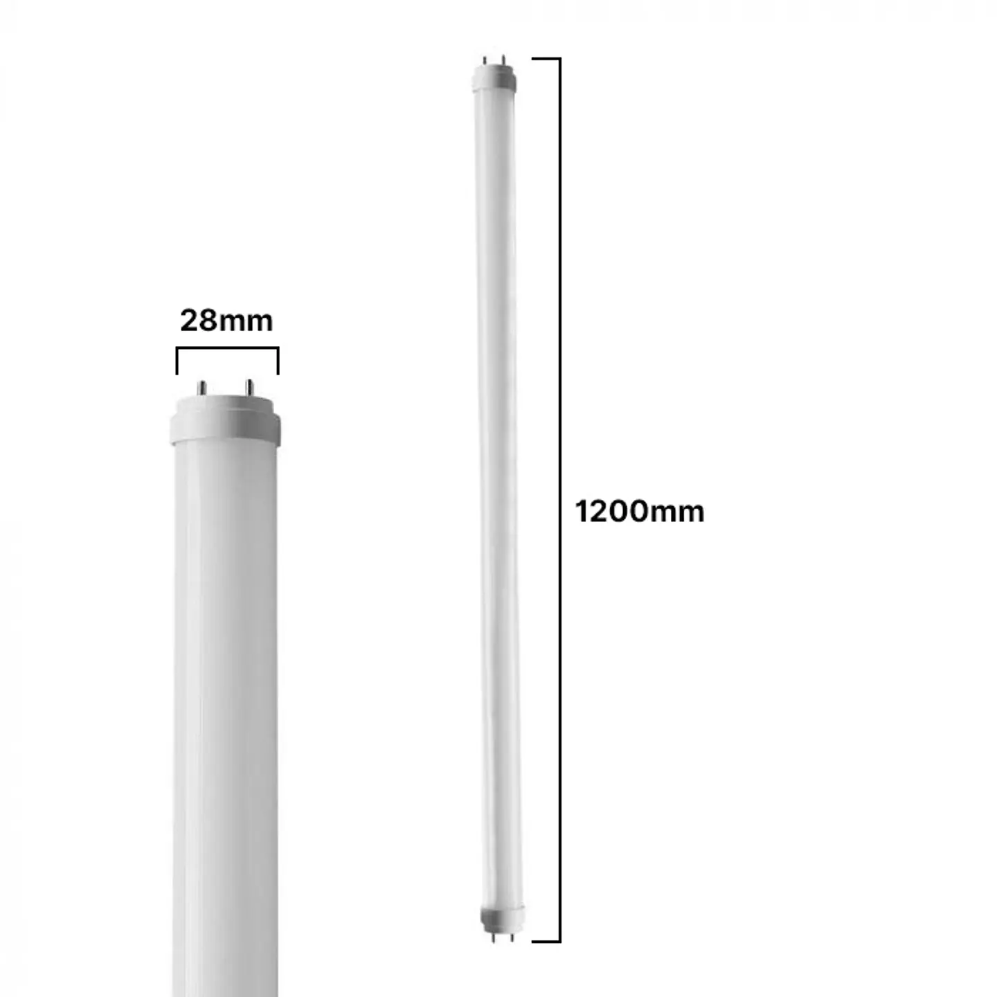Tubo LED Vidrio T8 18W 1200mm V-TAC 3