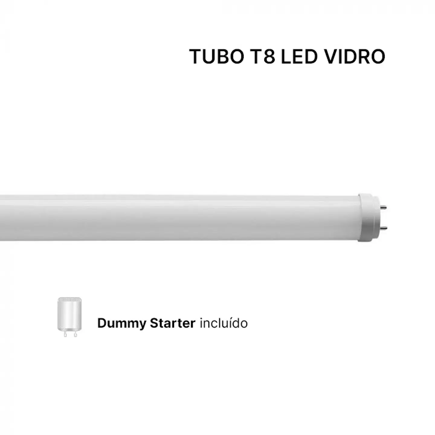Tubo LED Vidrio T8 18W 1200mm V-TAC 2