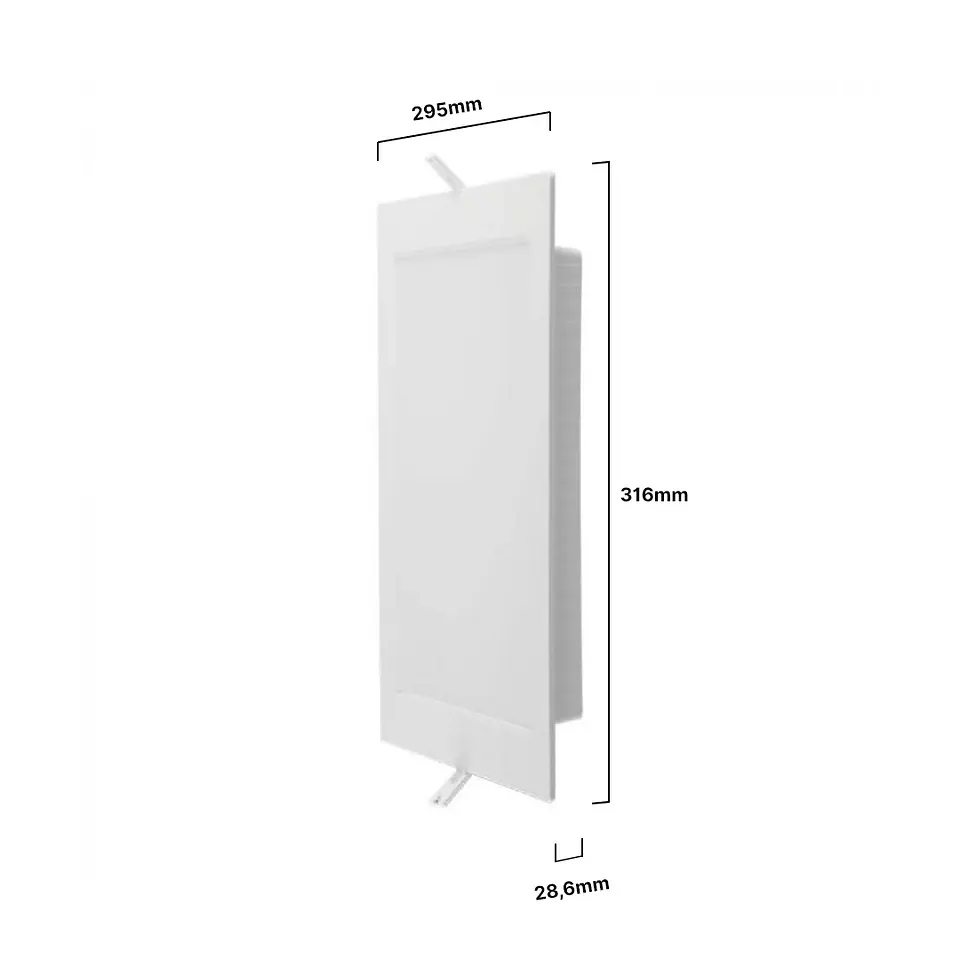 Square recessed downlight 24WV-TAC  2