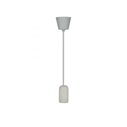 Lámpara colgante Concrete, Light Grey E27 V-TAC