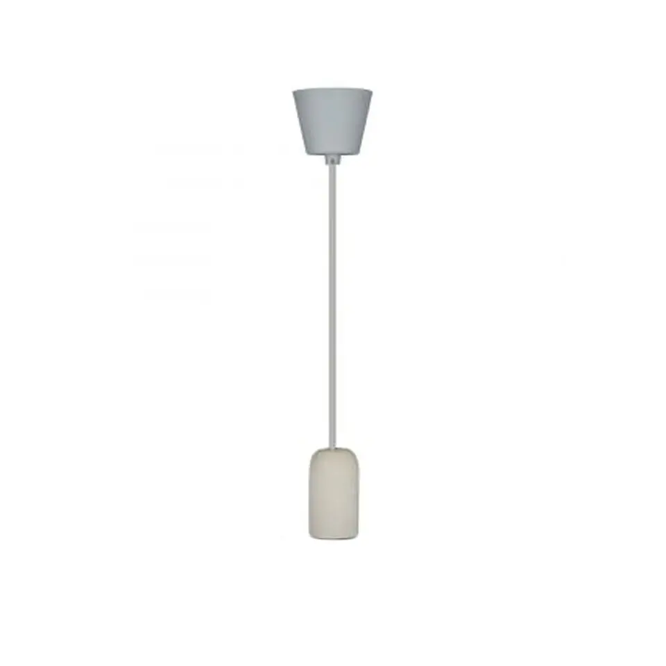 Lámpara colgante Concrete, Light Grey E27 V-TAC 1