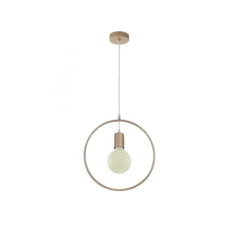 Lámpara colgante Champagne Gold, Light with Gold Canopy E27 V-TAC