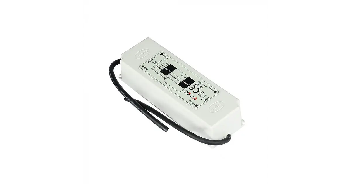 Driver LED PLASTIC 22105 100W 12V IP67,5 YRS WTY V-TAC