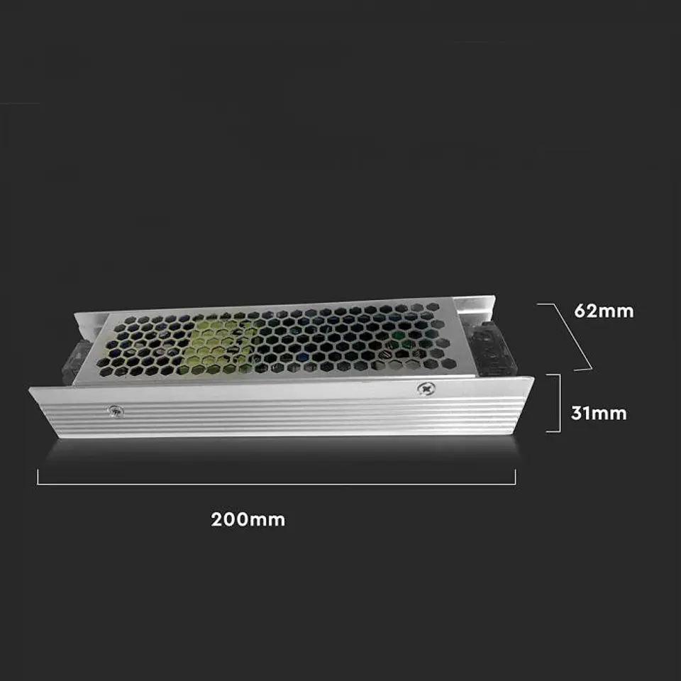Driver LED SLIM 150W 12V 12.5A IP20 V-TAC 2