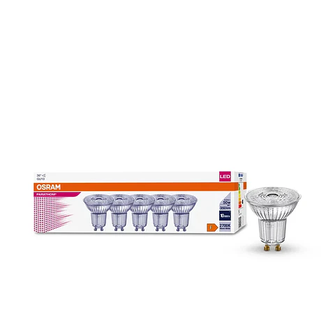 Lâmpada LED PAR 16 50 36° P 4.3W 827 GU10 Osram