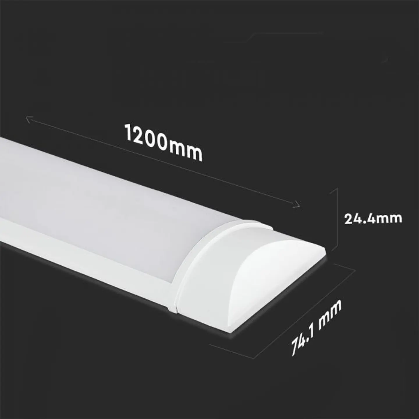 Barra LED 8-40 40W 1200mm Samsung chip 6400K (120LM/W) V-TAC 7