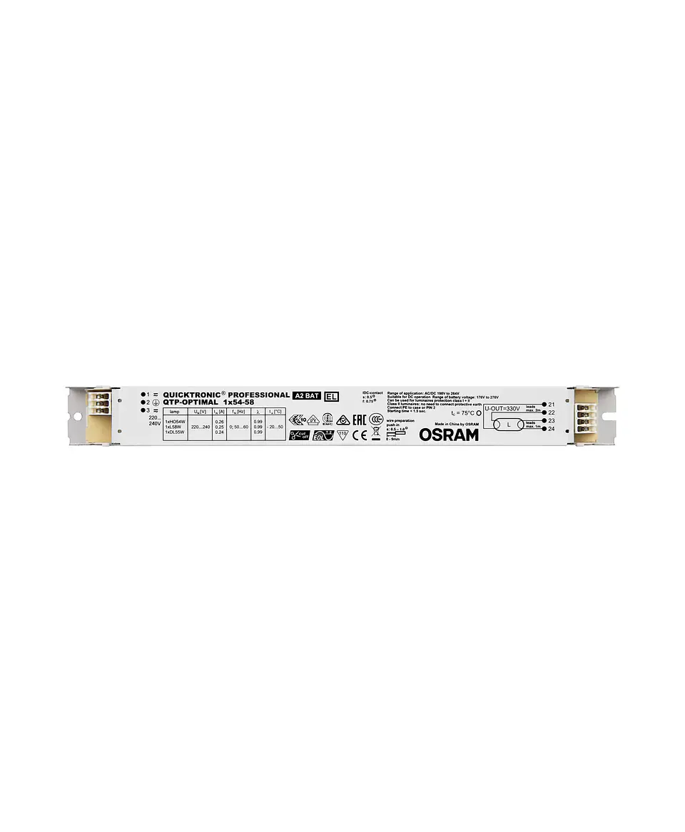 Balastro QTP-Optimal 1X54-58 Osram 2