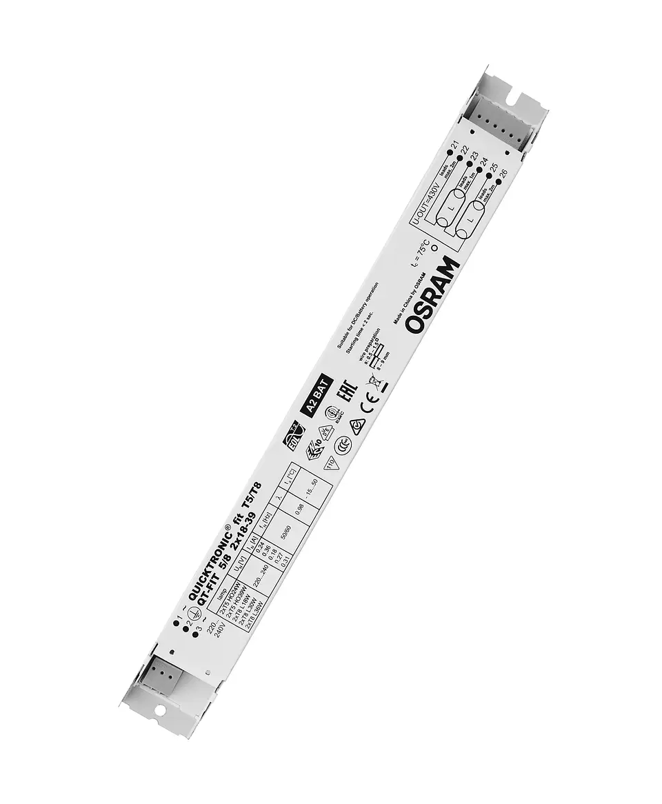 Balastro QT-FIT 5/8 2X18-39 Osram 1