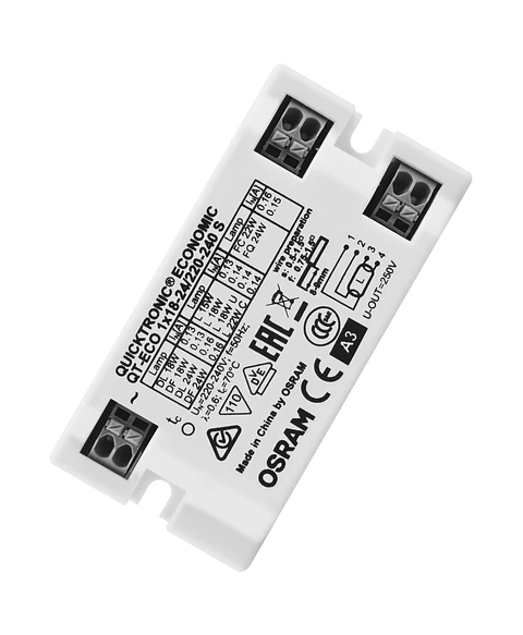 Balastro QT-ECO 1X18W-24 S Osram