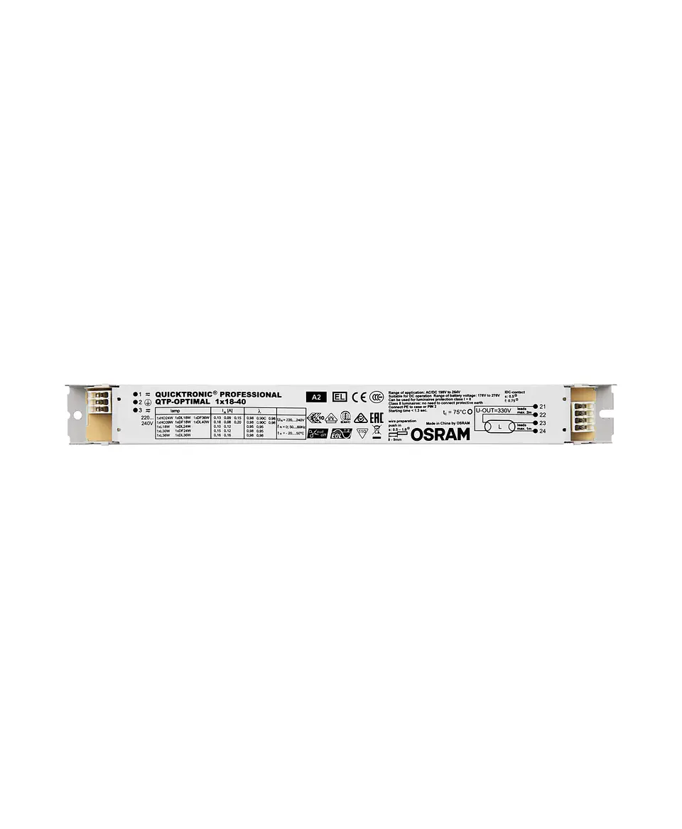 Balastro QTP-Optimal 1X18-40 Osram 2