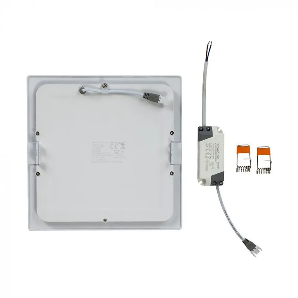 Downlight LED de encastrar quadrado 12W V-TAC 3