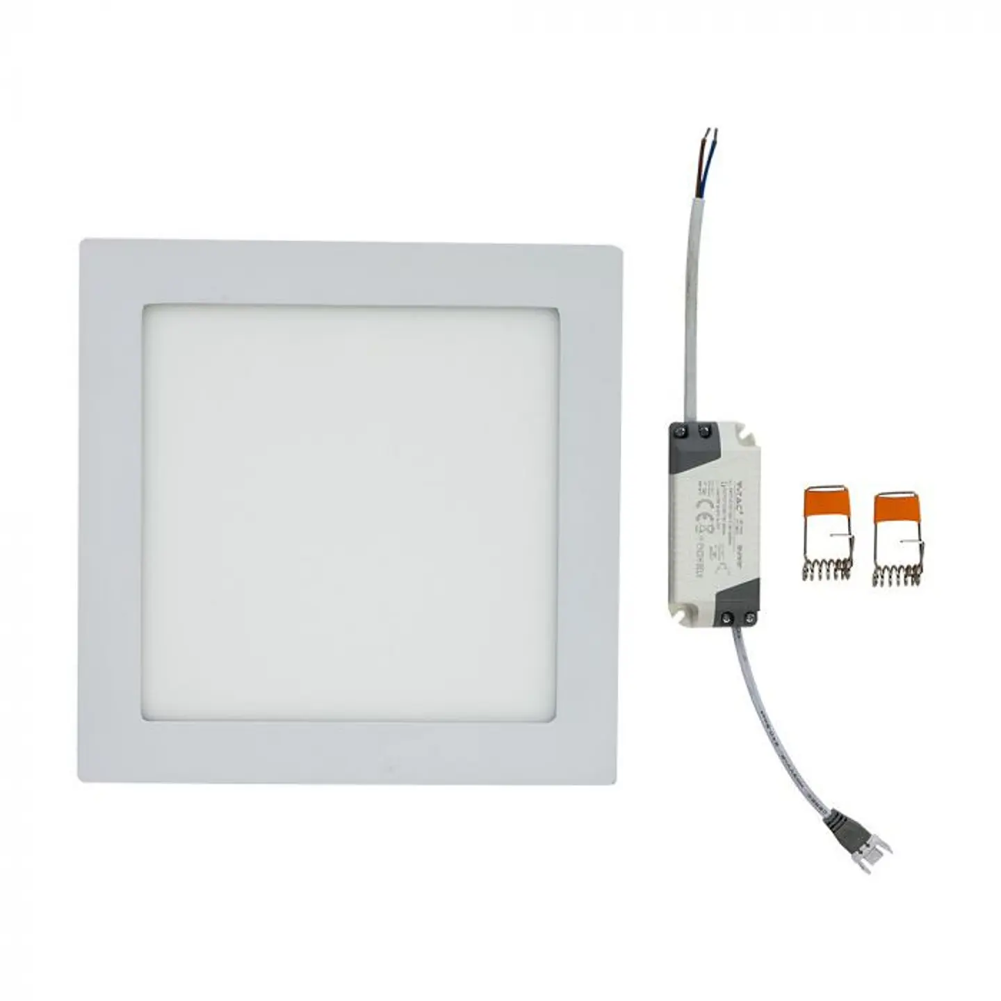 Downlight LED de encastrar quadrado 12W V-TAC 2