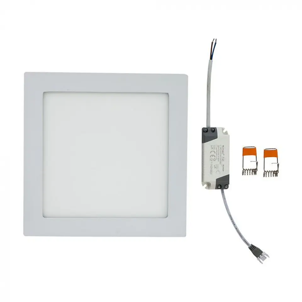 Downlight LED de encastrar quadrado 12W V-TAC 2
