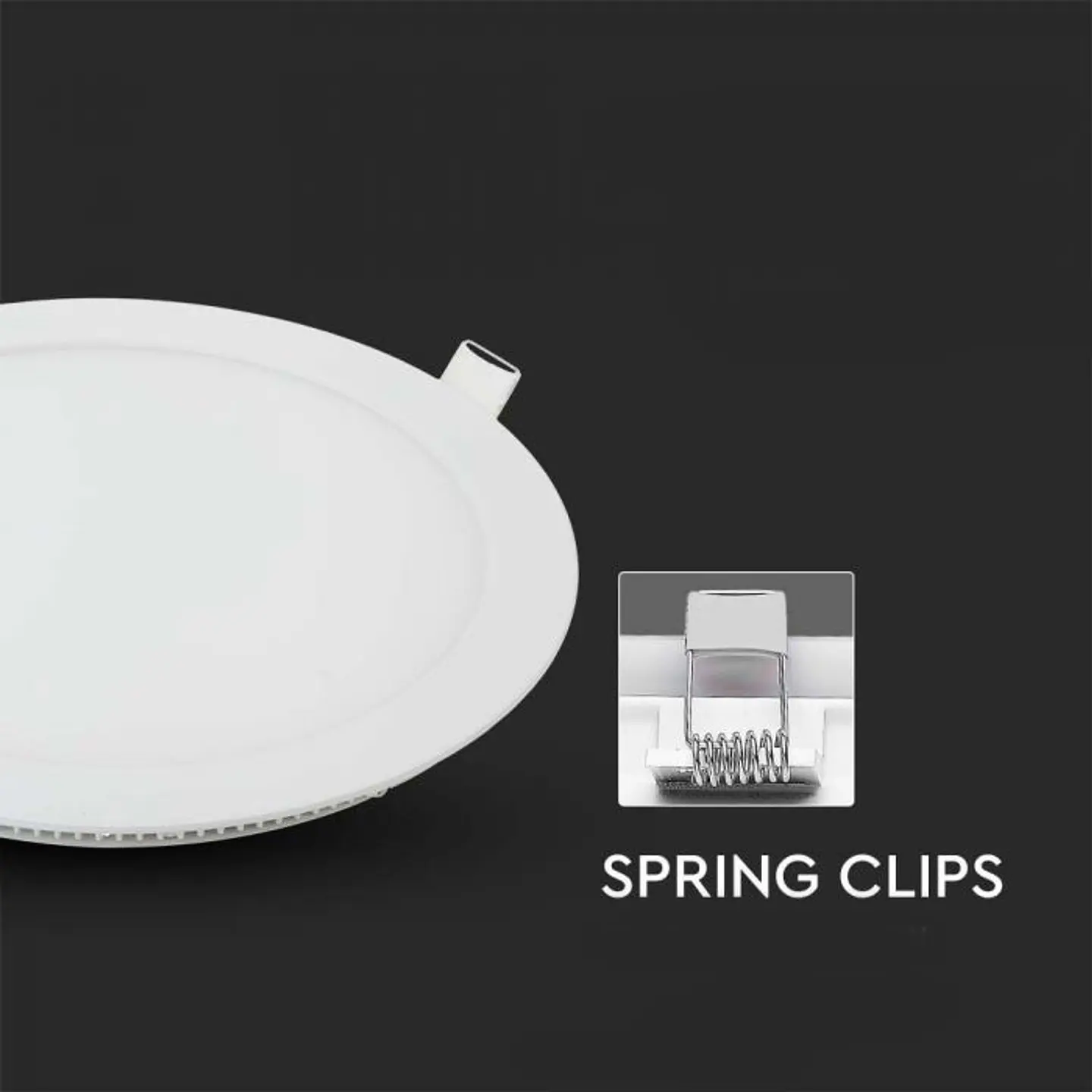 Downlight LED empotrable redondo 24W 2700K V-TAC 4