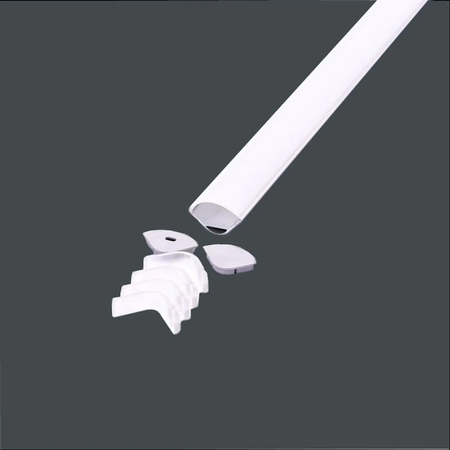 Perfil com Kit para Fita LED 2000x20.3x30MM V-TAC 1