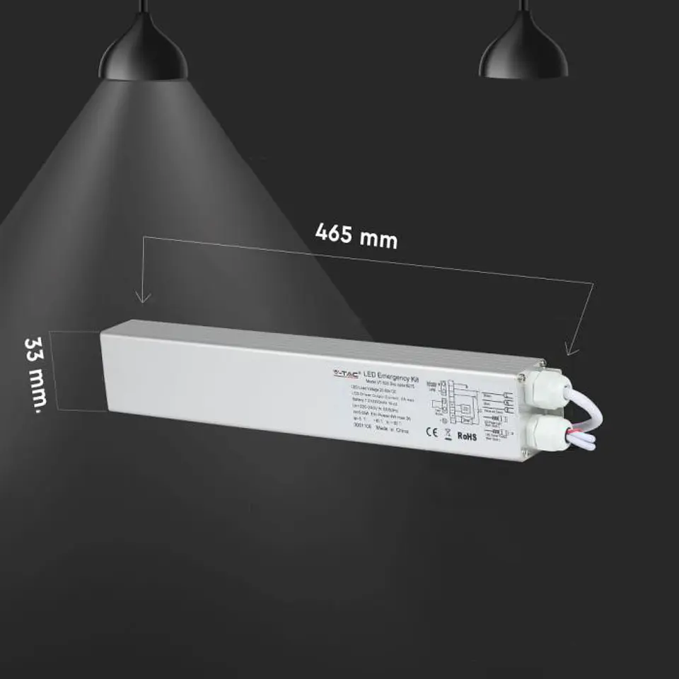 Kit de Emergência p/Painel LED 45W V-TAC 4