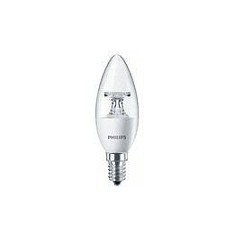 Lâmpada Corepro LED vela ND 5.5-40W E14 840 B35 CL Philips