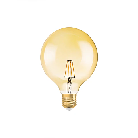 Bombilla LED 1906 Globe 35 Filament 4W 824 Gold E27 Ledvance