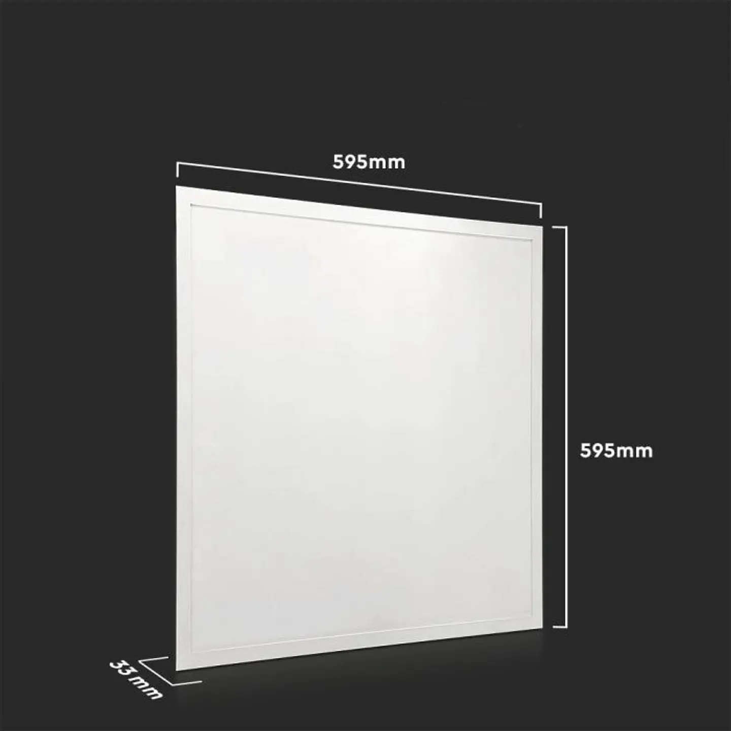 Painel Backlit LED 36W 600x600mm 120LM/W V-TAC 2