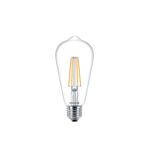 Lâmpada CLA LEDBulb ST64 D 8=60W/827 CL E27 Philips