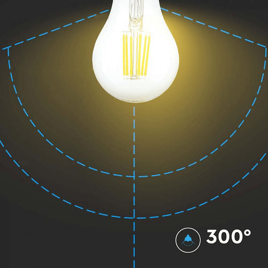 Lâmpada de filamento LED A67 10W 3000K E27 V-TAC