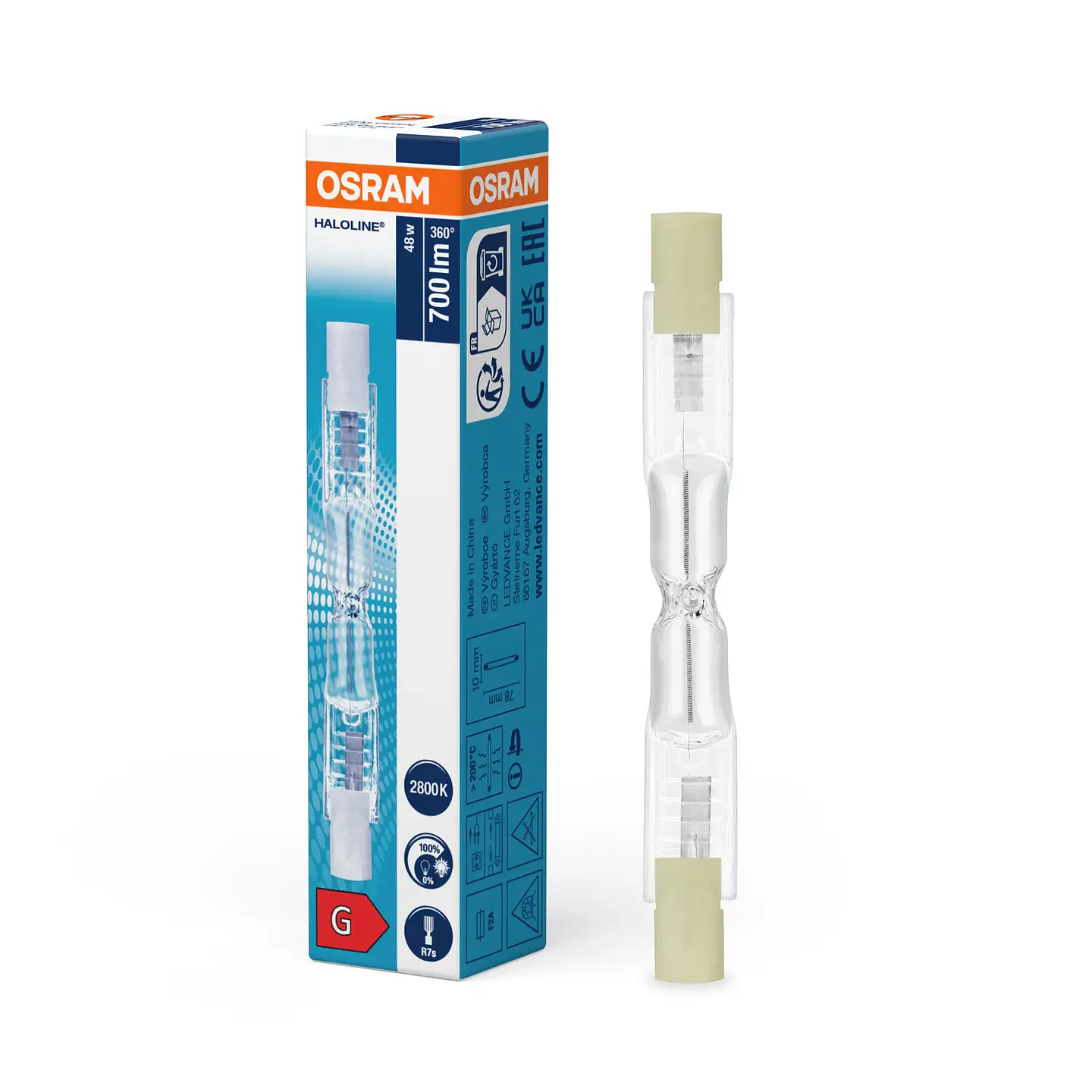 Lâmpada Haloline PRO 48W 230V R7S Osram 2