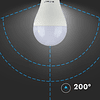 Bombilla LED Plastic Chip Samsung  9W A70 E27 (emergencia: 3h) V-TAC