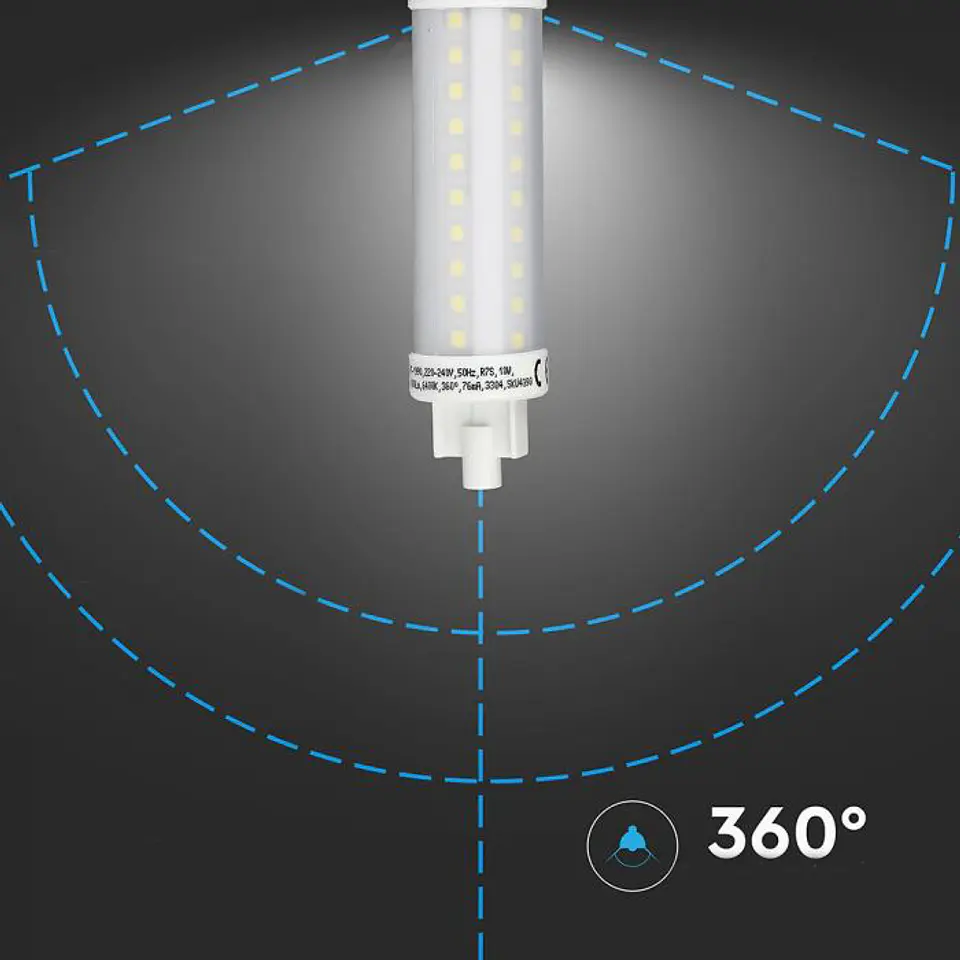 Lâmpada LED Plastic 10W R7S V-TAC 4