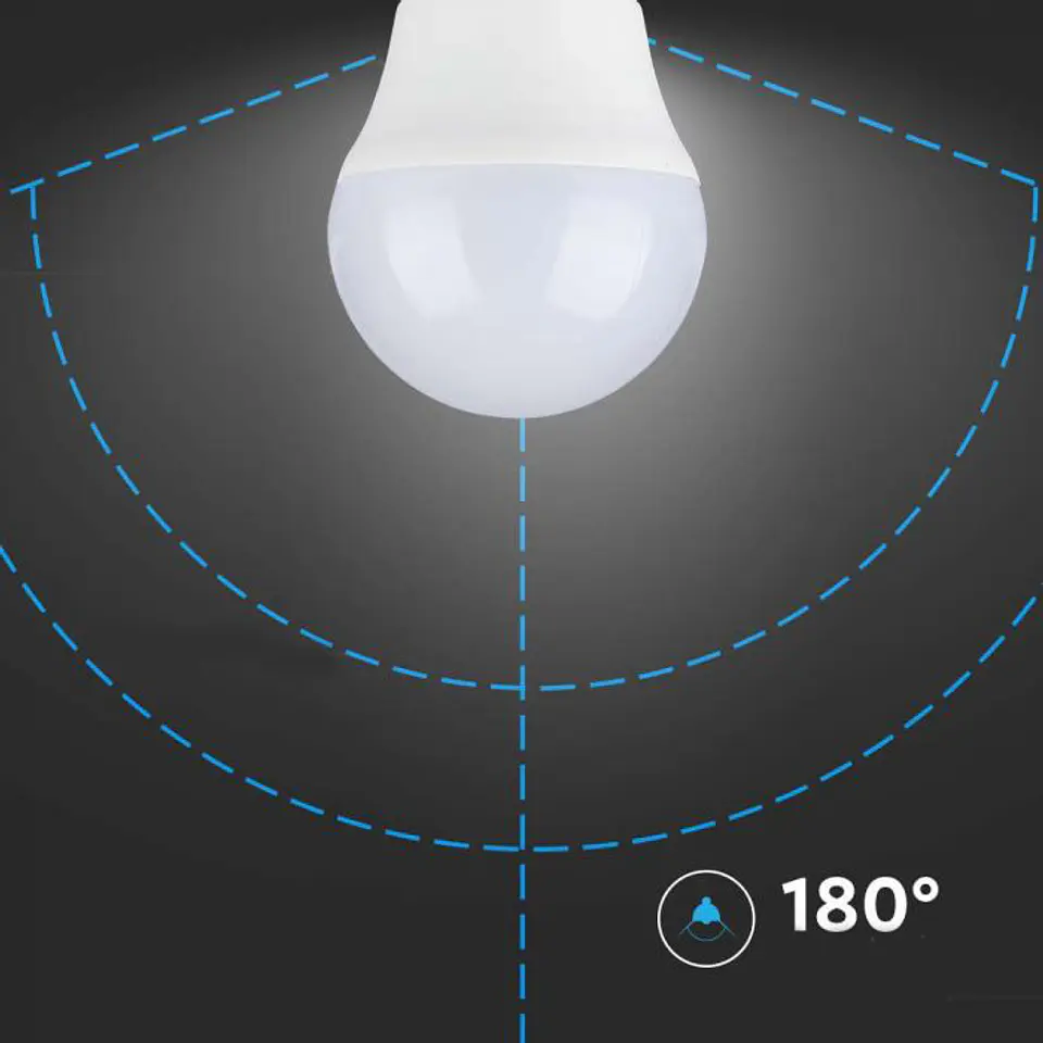 Bombilla LED Plastic 4.5W 3000K G45 E27 V-TAC 2
