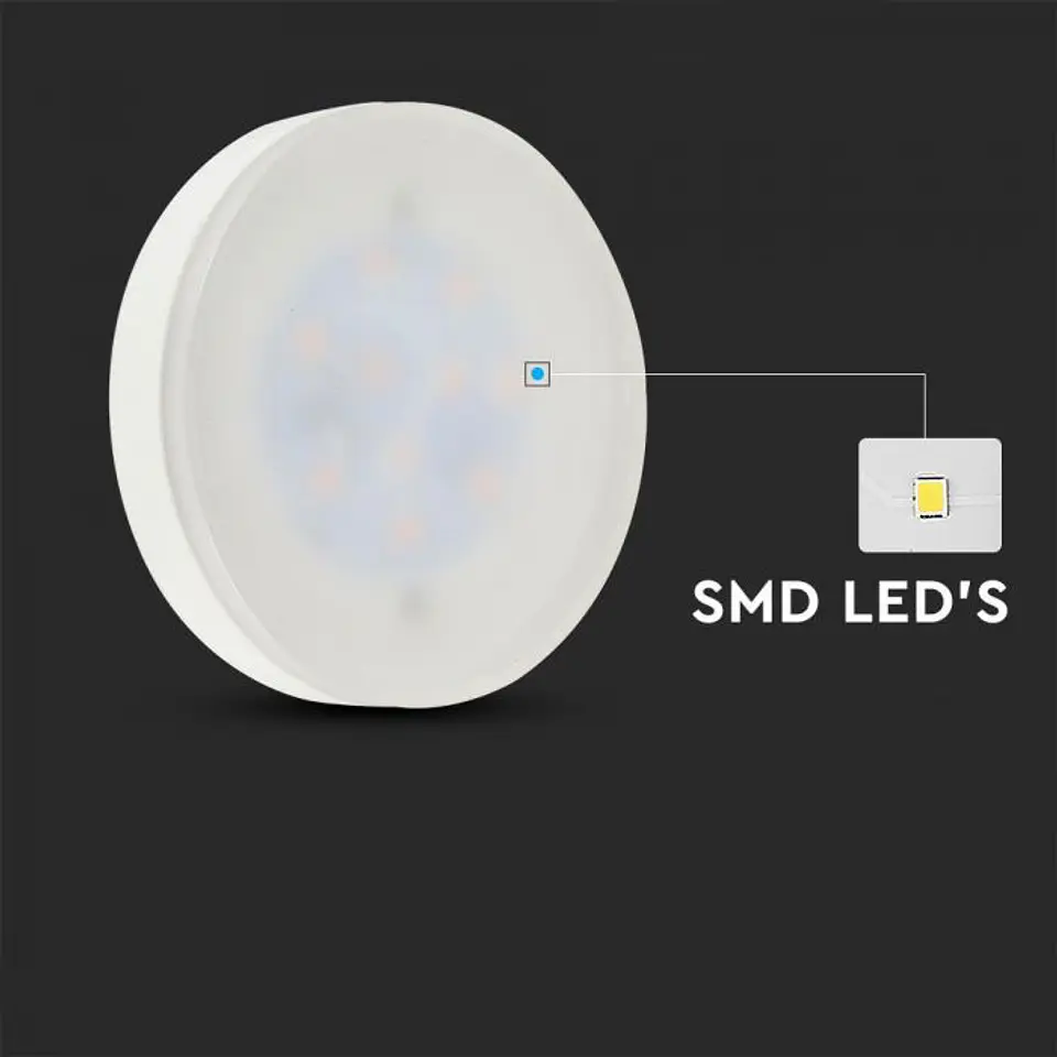 Lâmpada LED 7W Chip Samsung GX53 V-TAC 4