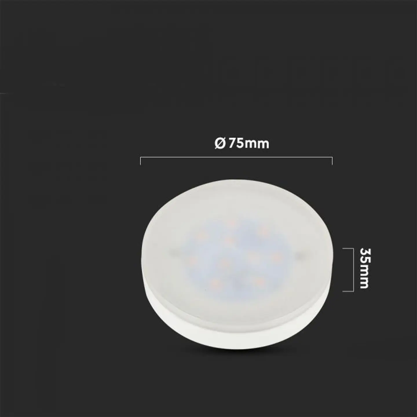 Lâmpada LED 7W Chip Samsung GX53 V-TAC 2
