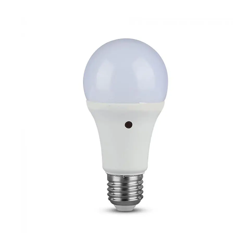 Lâmpada LED 9W E27 200º c/sensor V-TAC 1