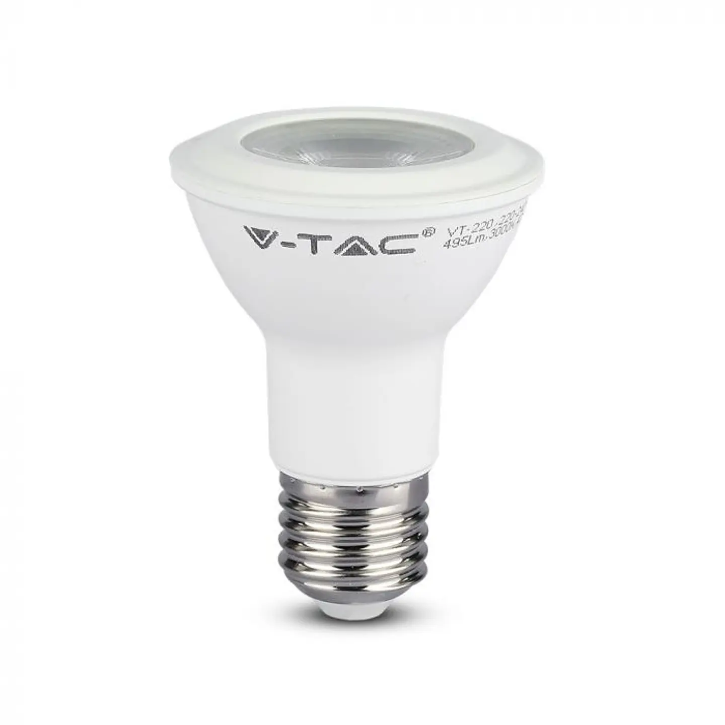Bombilla LED Plastic 5.8W Chip Samsung 3000K E27 PAR20 V-TAC 1