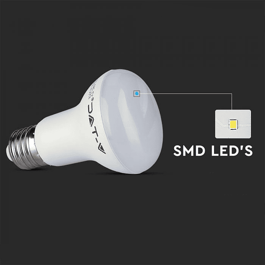 Bombilla LED 8.5W Chip Samsung 120º E27 R63 V-TAC