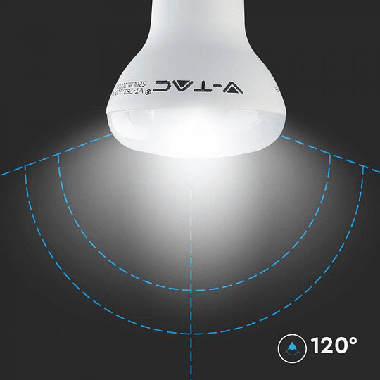 Bombilla LED 8W Chip Samsung 4000K 120º E27 R63 V-TAC