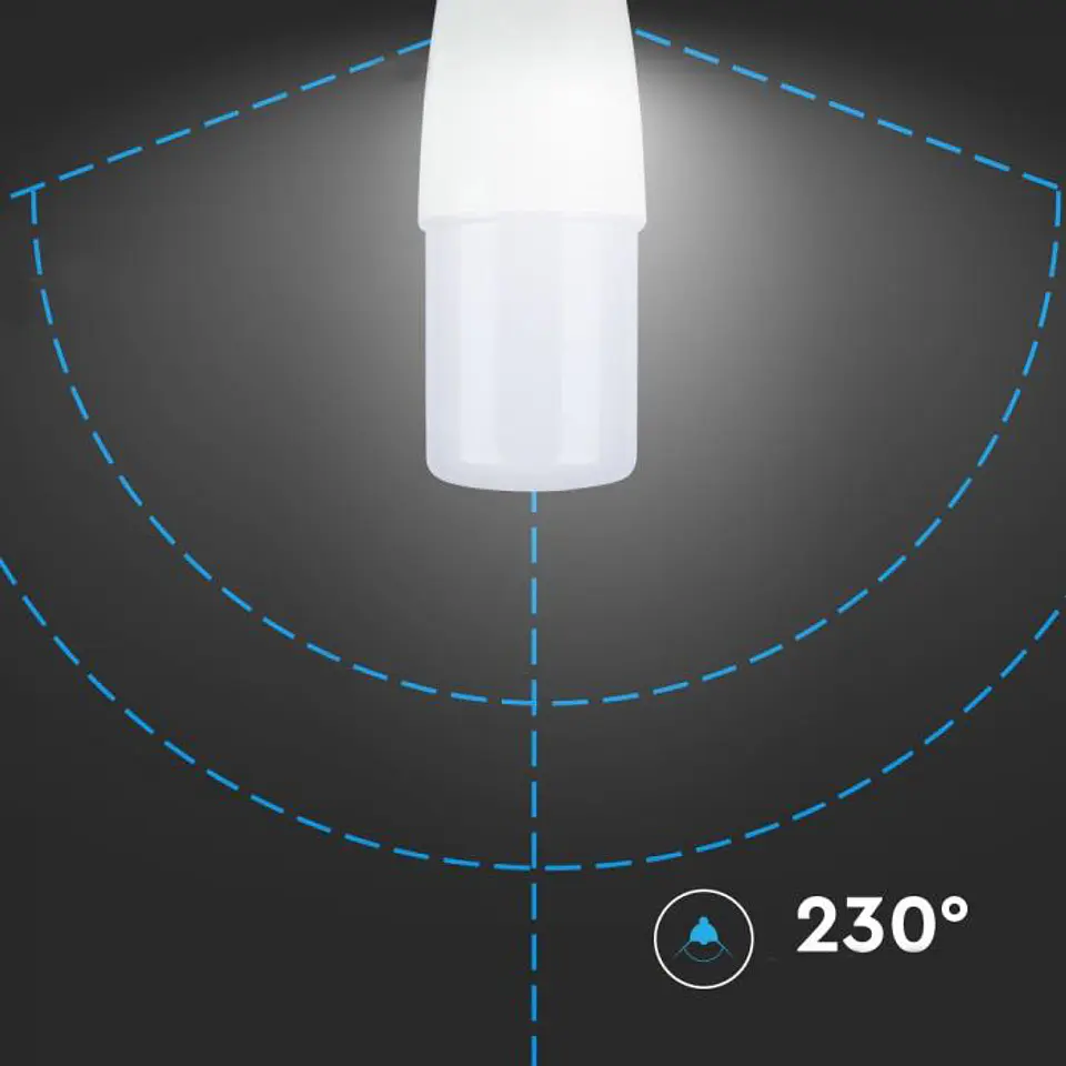 Lâmpada LED 8W Chip Samsung E14 T37 V-TAC 3