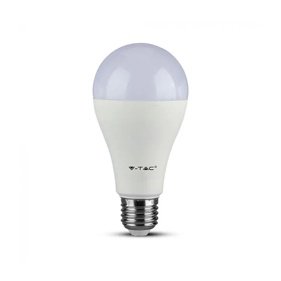 Lâmpada LED Plastic 15W A65 4000K E27 200° V-TAC 1