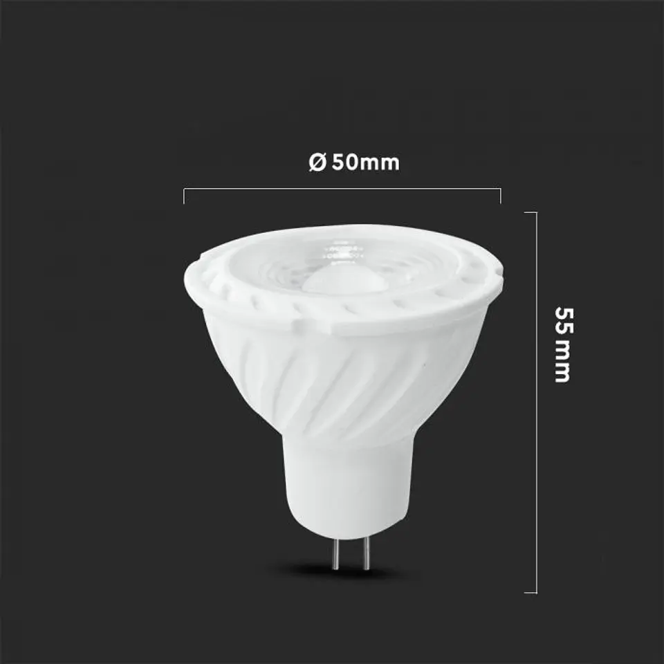 Lâmpada LED Chip Samsung 6.5W GU5.3 38º V-TAC 3
