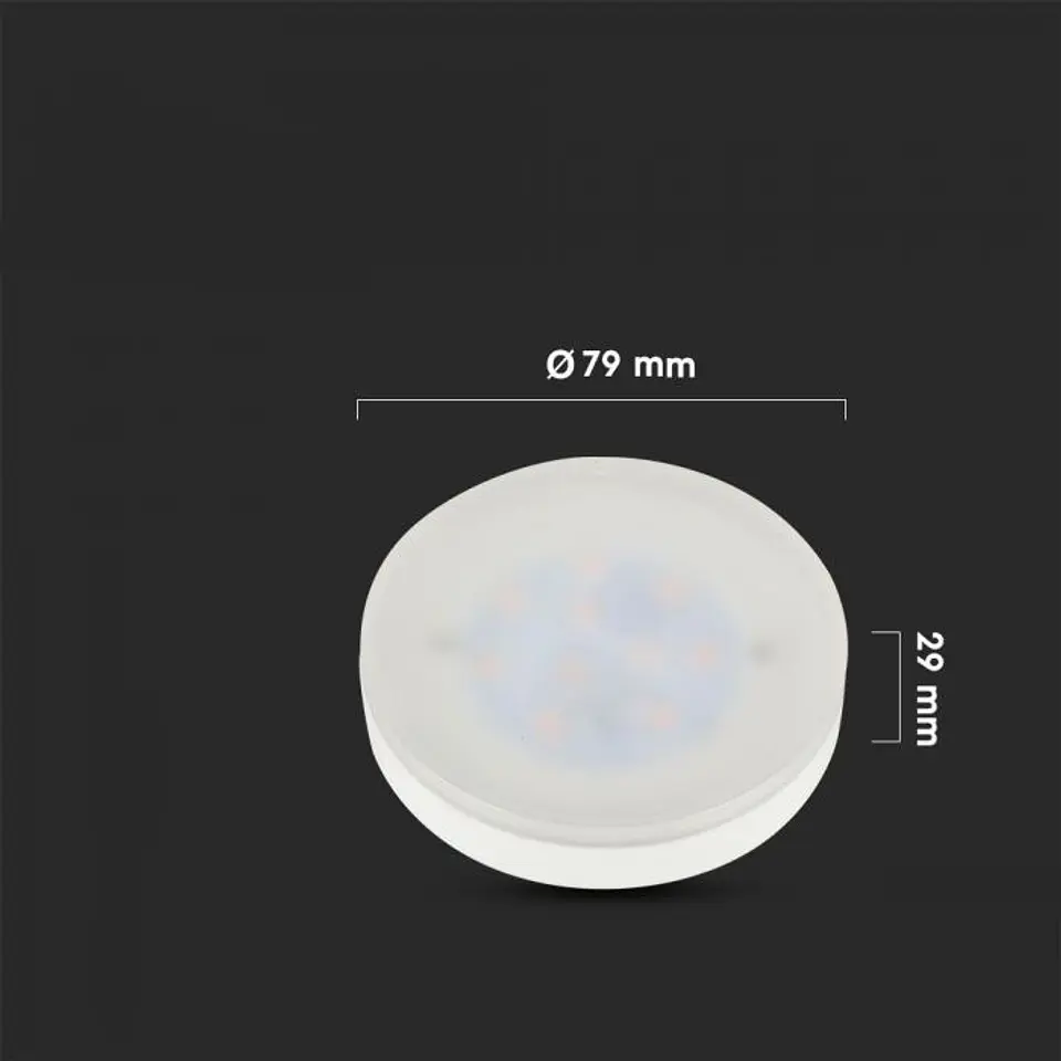 Bombilla LED Chip Samsung 6.4W 4000K GX53 V-TAC 2