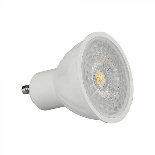 Lâmpada LED 6W Chip Samsung 3000K GU10 110º V-TAC