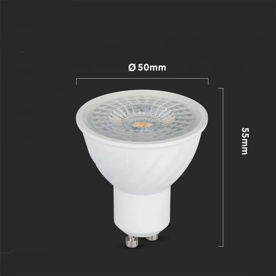Lâmpada LED 6W Chip Samsung GU10 110º V-TAC 4