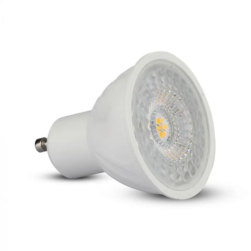 Lâmpada LED Chip Samsung 6.5W 6400K GU10 110º V-TAC 1