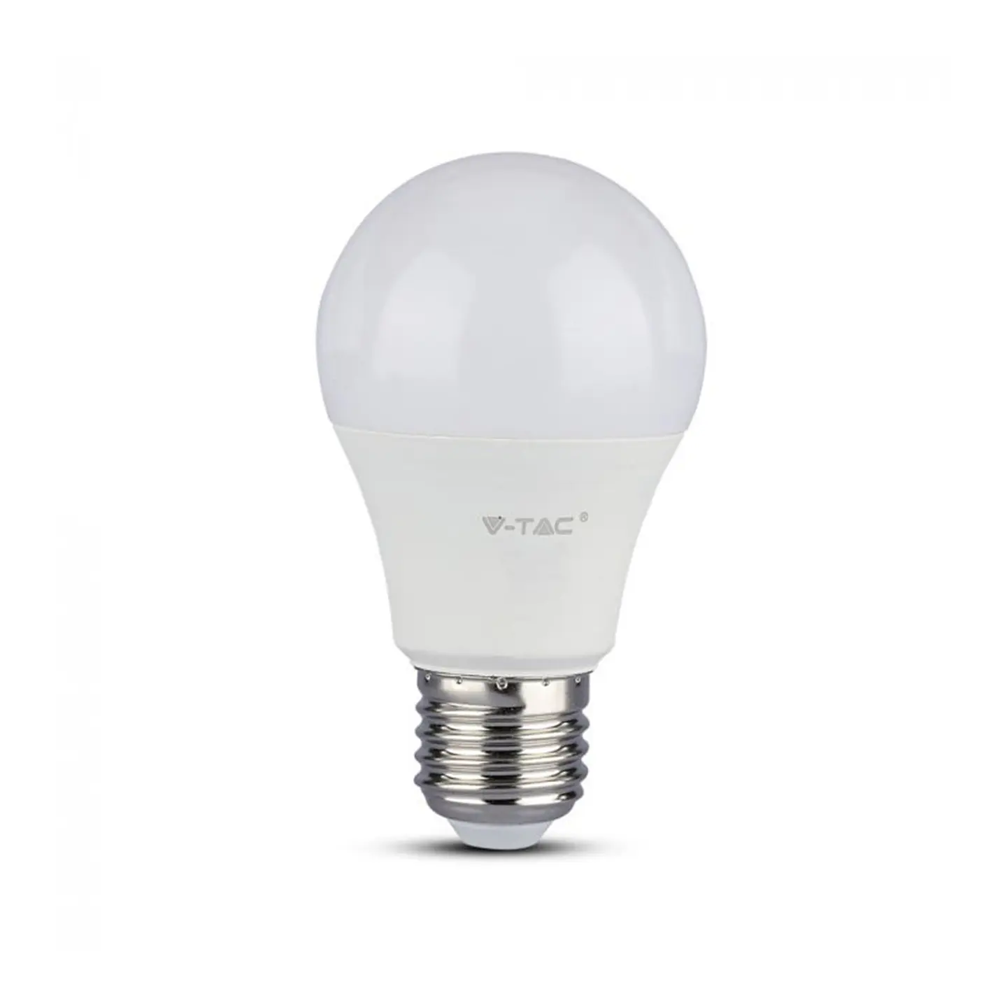 LED Bulb Plastic Chip Samsung 8.5W 3000K E27 A60 V-TAC 1