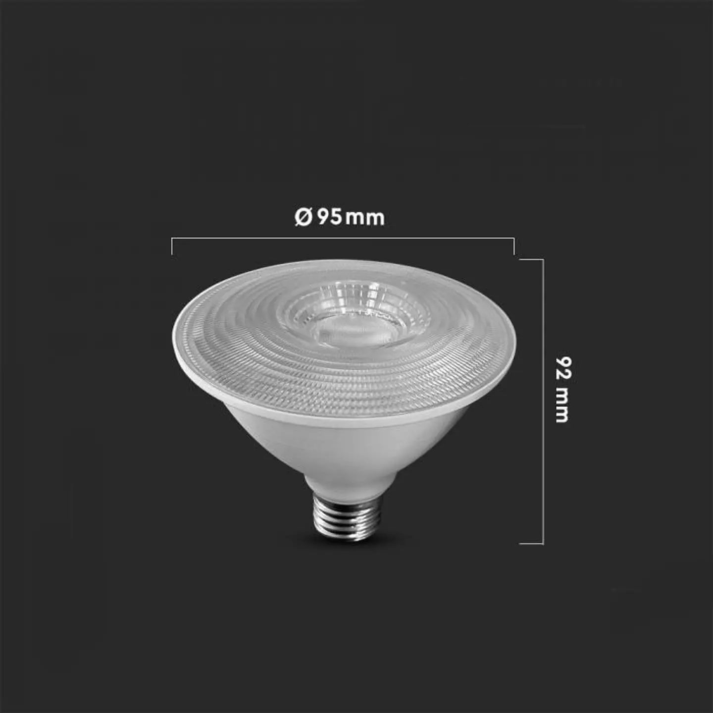 Bombilla LED Chip Samsung PAR30 11W E27 40º V-TAC 2