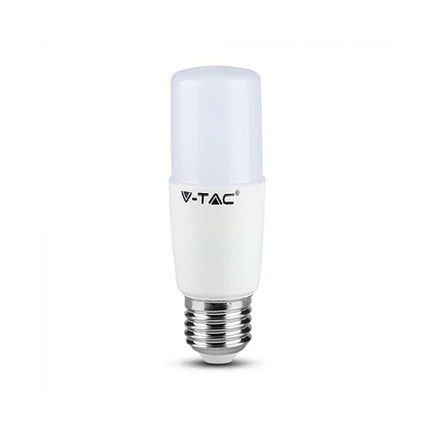 Bombilla LED Plastic Chip Samsung 8W 4000K E27 T37 V-TAC