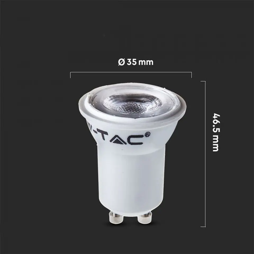 Lâmpada LED Chip Samsung 2W GU10 MR11 V-TAC 3