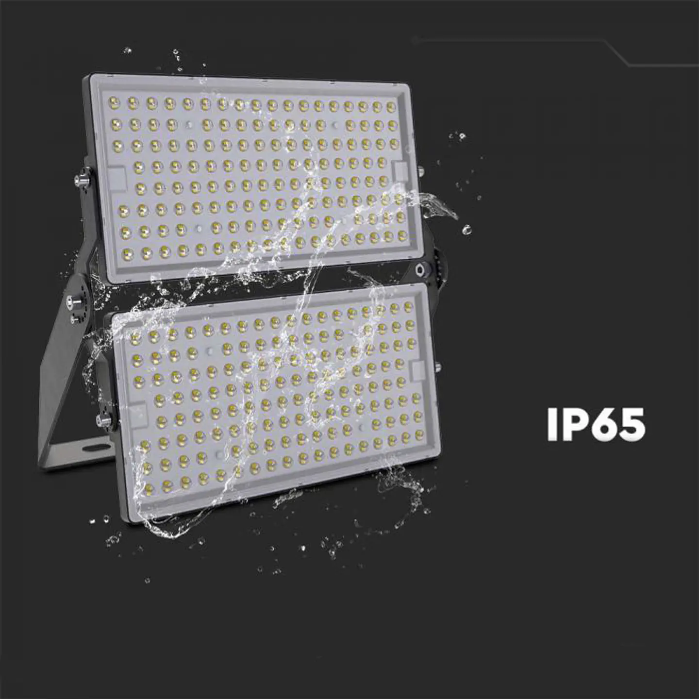 Proyector LED 500W Super High Power Samsung Chip 1m cable 6500K IP65 135lm/W V-TAC 4