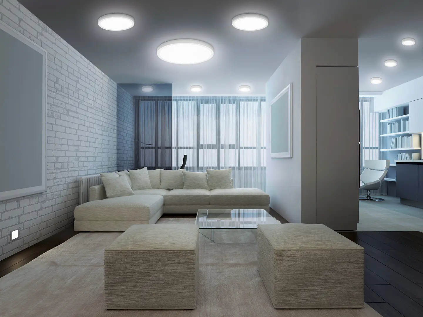 Downlight Surface 600mm Smart+ Wifi Orbis TW Ledvance 6