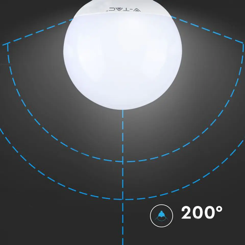 LED Bulb 13W E27 G120 DIM V-TAC 4