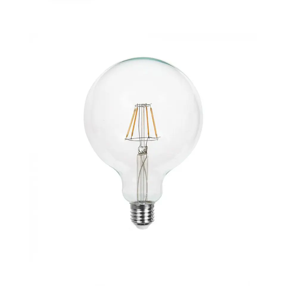 Bombilla LED de filamento 4W 2700K E27 G125 DIM V-TAC 1